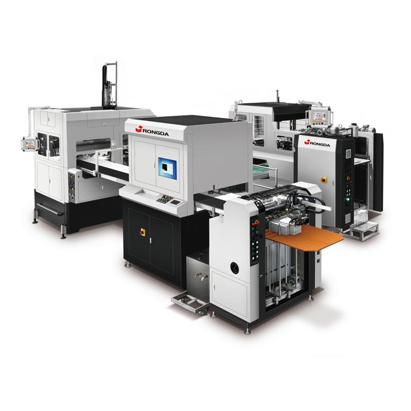 Automatinė prabangių dėžučių gamybos mašina